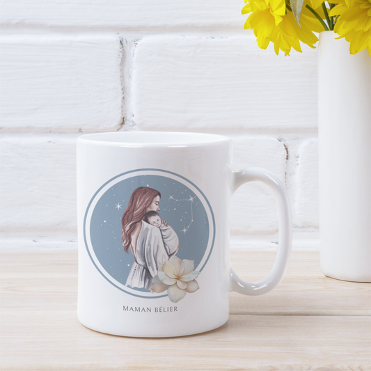 Mug Maman Bélier et son bébé garçon