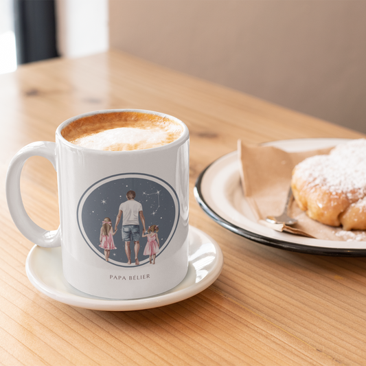 Mug Papa Bélier et ses filles
