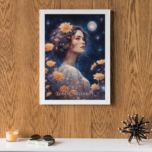 Poster Astrologique Zodiac Influence - Sophie