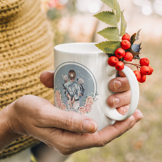 Mug Maman Capricorne et ses fils