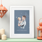 Poster Papa Capricorne et son fils