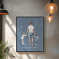 Poster Papa Capricorne et ses fils