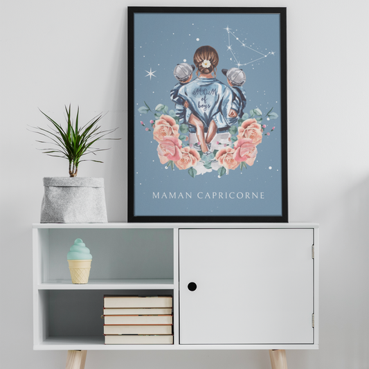 Poster Maman Capricorne et ses fils