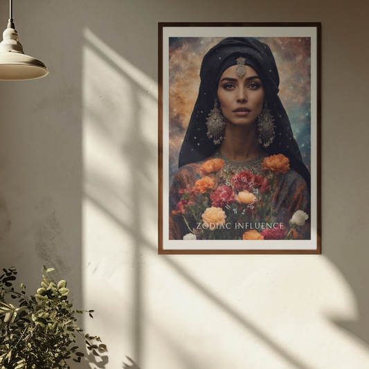 Poster Astrologique Zodiac Influence - Nawal