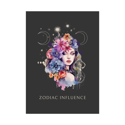 Poster Astrologique Zodiac Influence - Eleonore