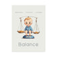 Poster Baby Boy BEIGE - Balance