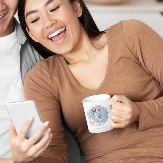 Mug Maman Verseau et son fils
