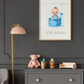 Poster Baby Boy BEIGE - Verseau