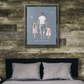 Poster Papa Poissons et ses filles