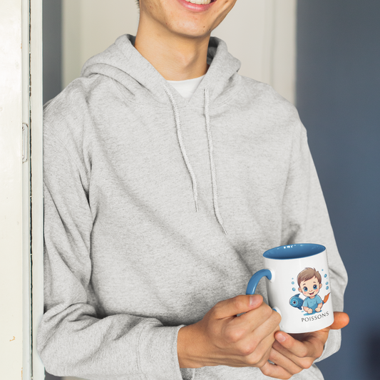 Mug Baby Boy Poissons