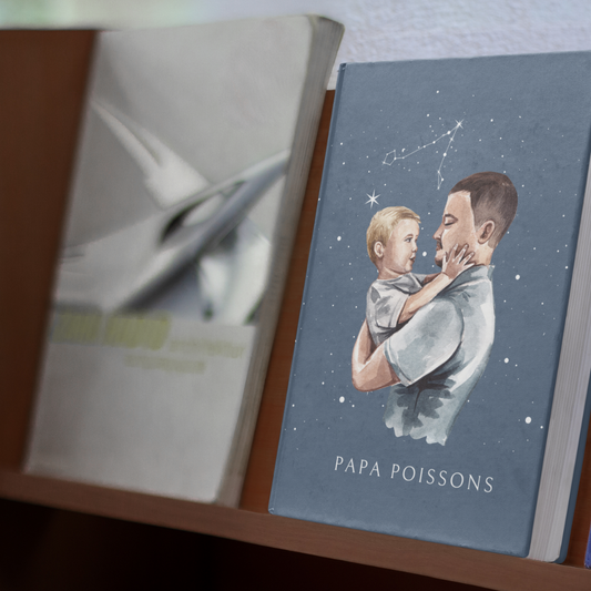 Carnet Papa Poissons et son fils