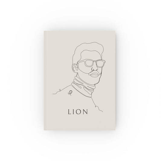 Carnet Homme Lion