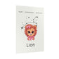 Poster Baby Girl BEIGE - Lion