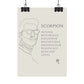 Poster Homme Scorpion