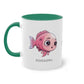 Mug Baby Girl Poissons