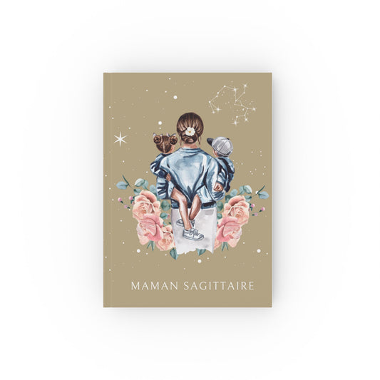 Carnet Maman Sagittaire avec son fils et sa fille