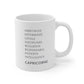 Mug Femme Capricorne