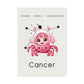 Poster Baby Girl BEIGE - Cancer