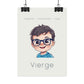 Poster Baby Boy BEIGE - Vierge