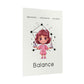 Poster Baby Girl BEIGE - Balance
