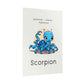 Poster Baby Boy BEIGE - Scorpion
