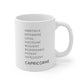 Mug Homme Capricorne
