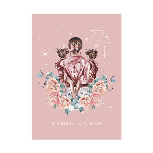 Poster Maman Verseau et ses filles