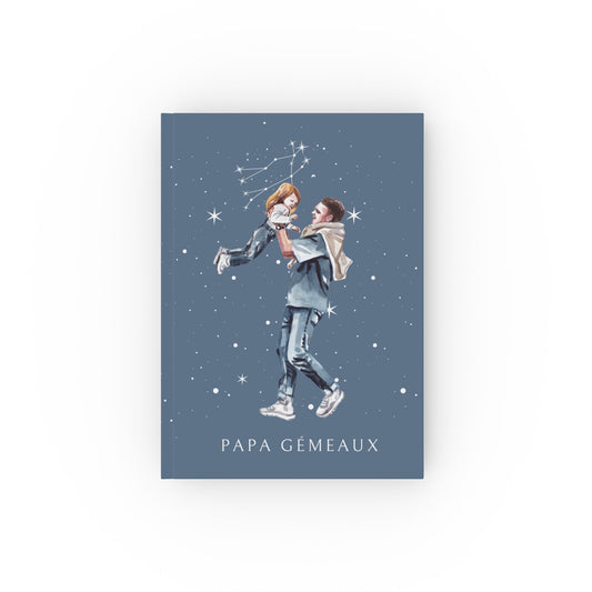 Carnet Papa Gémeaux et sa fille