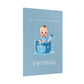 Poster Baby Boy BLEU - Verseau