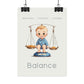 Poster Baby Boy BEIGE - Balance