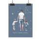 Poster Papa Capricorne et ses fils