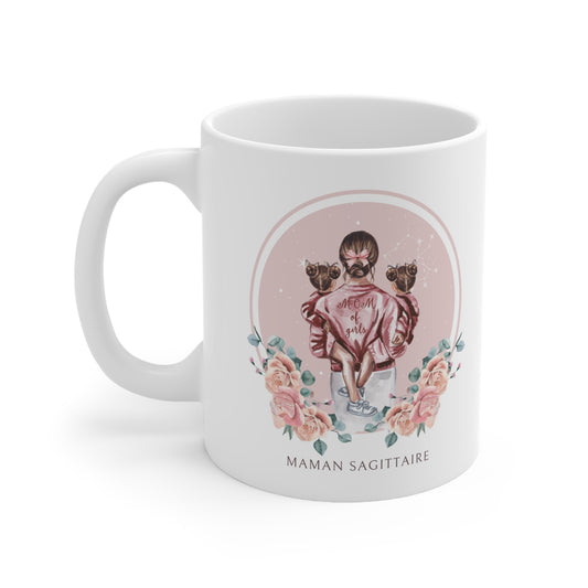 Mug Maman Sagittaire et ses filles