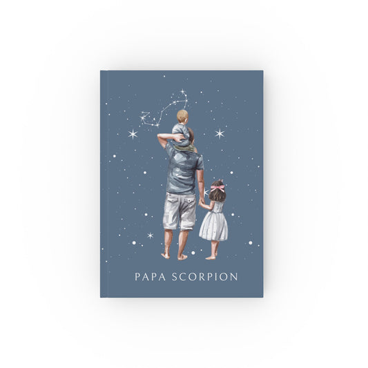 Carnet Papa Scorpion avec son fils et sa fille