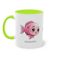 Mug Baby Girl Poissons