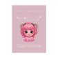 Poster Baby Girl ROSE - Capricorne