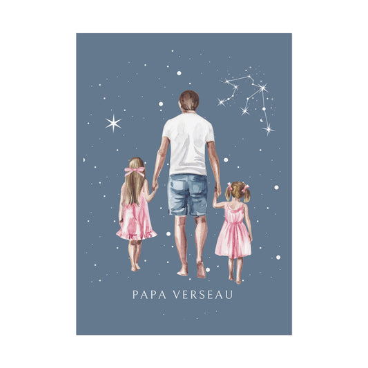 Poster Papa Verseau et ses filles