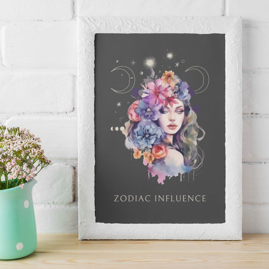 Poster Astrologique Zodiac Influence - Eleonore