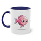 Mug Baby Girl Poissons