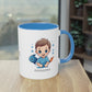 Mug Baby Boy Poissons