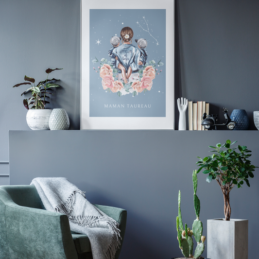 Poster Maman Taureau et ses fils