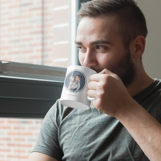 Mug Papa Taureau et son fils