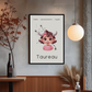 Poster Baby Girl BEIGE - Taureau