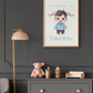 Poster Baby Boy BEIGE - Taureau