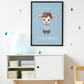Poster Baby Boy BLEU - Taureau