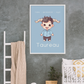 Poster Baby Boy BLEU - Taureau
