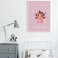Poster Baby Girl ROSE - Taureau