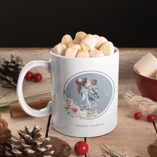 Mug Maman Taureau et son fils