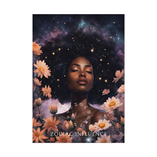 Poster Astrologique Zodiac Influence - Imani