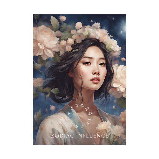 Poster Astrologique Zodiac Influence - Jiawei