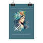 Poster Astrologique Sagittaire - "Aurélie, Femme Sagittaire"
